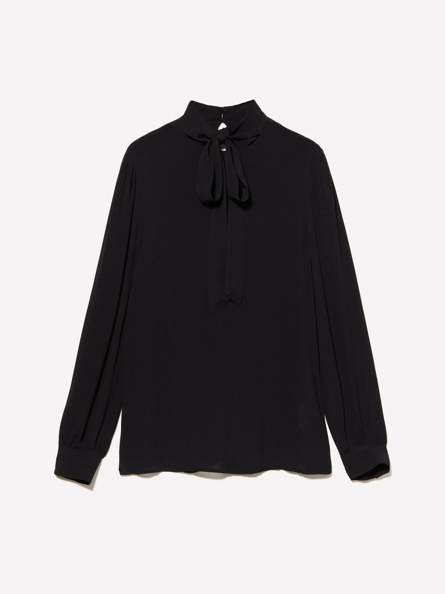 Blusa con fusciacca da donna nero | Sisley Outlet