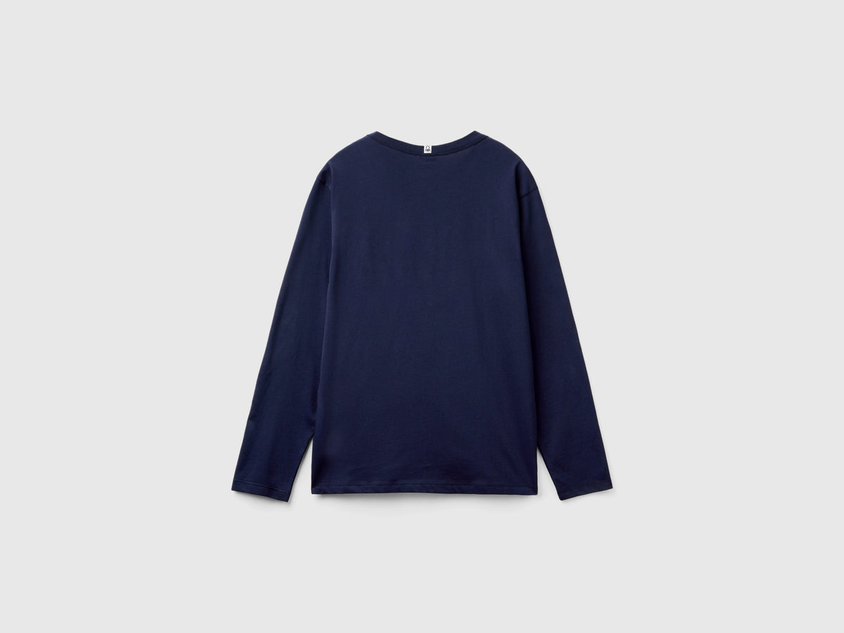 Maglia manica lunga 100% cotone