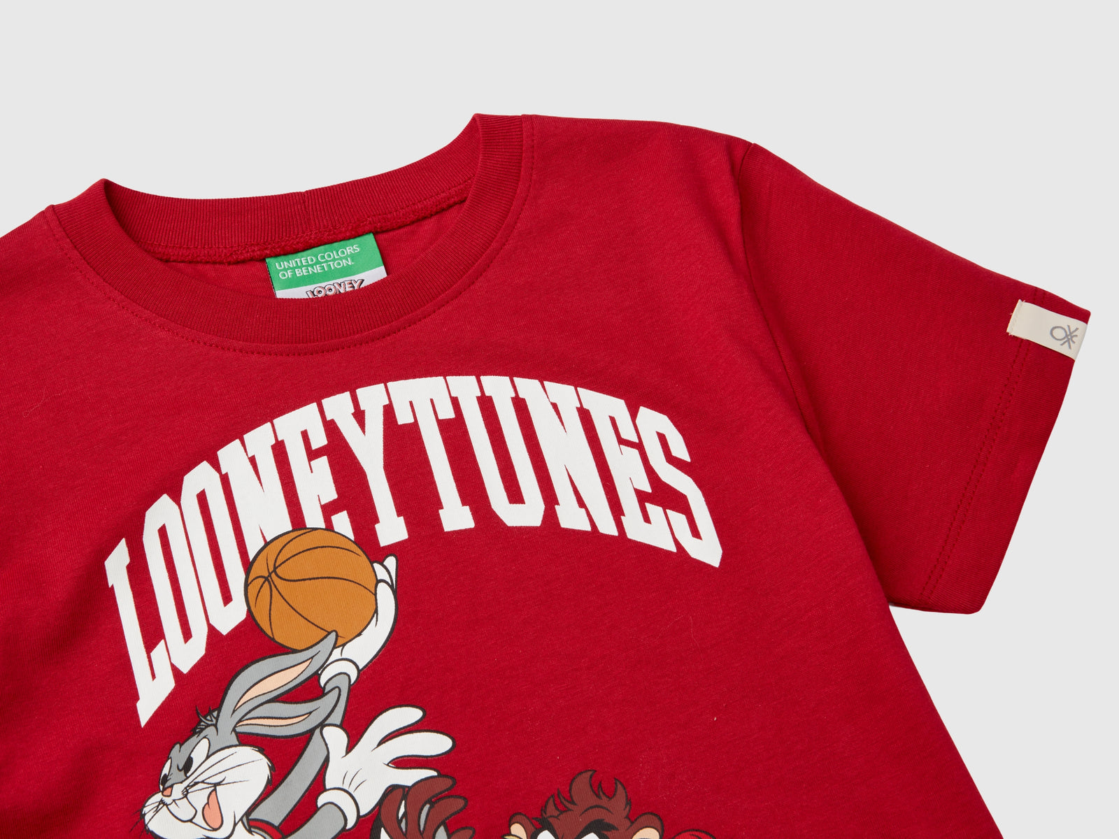 T-shirt manica corta ©Looney Tunes da bimbo rosso 3 | Benetton Outlet