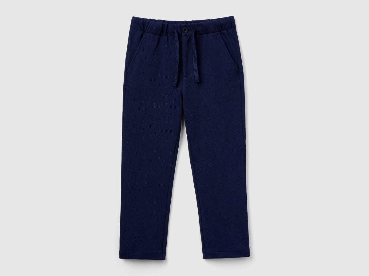 Pantaloni regular fit con coulisse