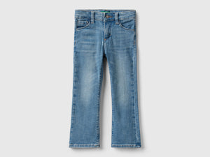 Jeans cinque tasche a zampa