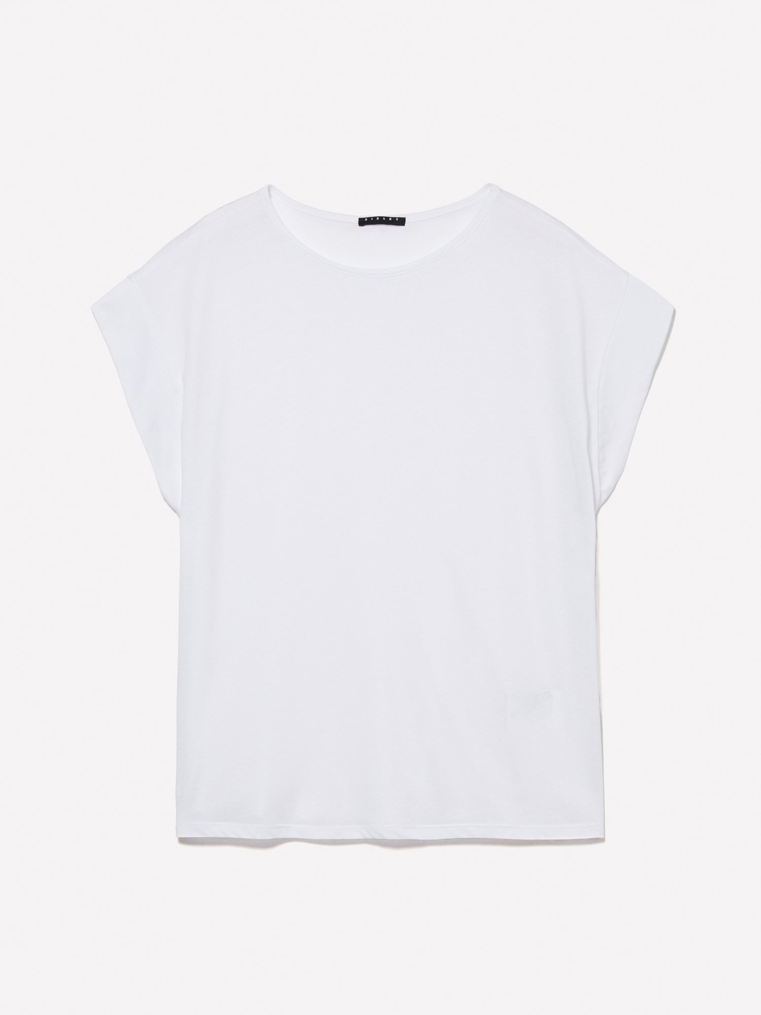 T-shirt con maniche a kimono da donna bianco | Sisley Outlet