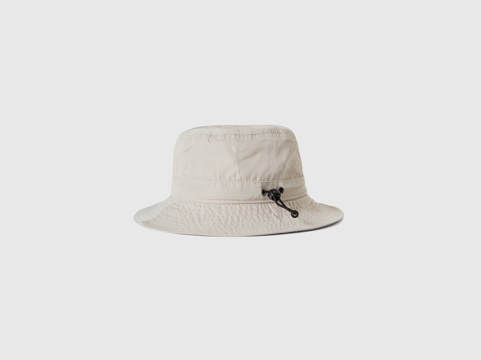 Cappello alla pescatora con coulisse da bambino beige 2 | Benetton Outlet