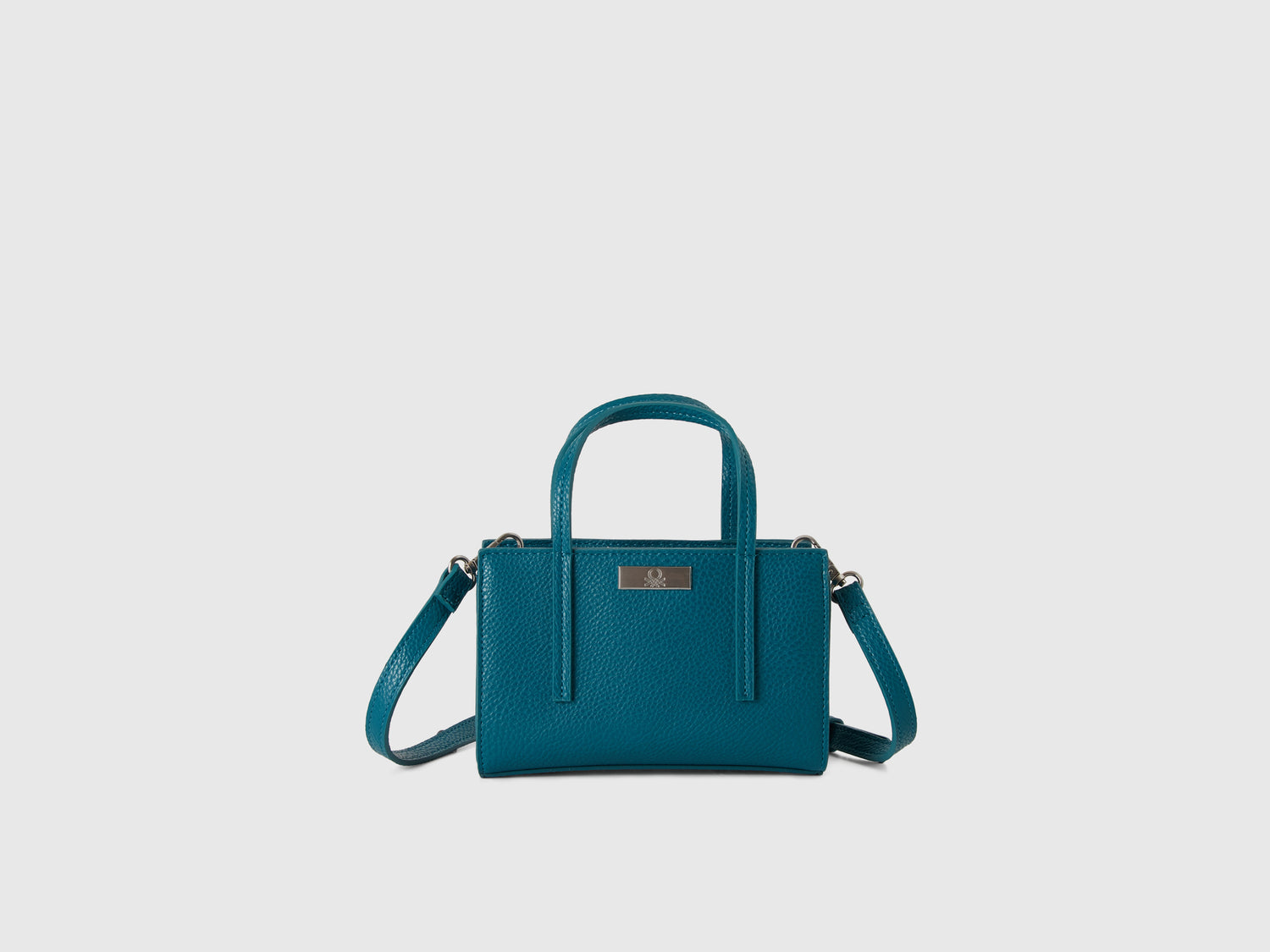 Borsa piccola rettangolare da donna verde scuro | Benetton Outlet