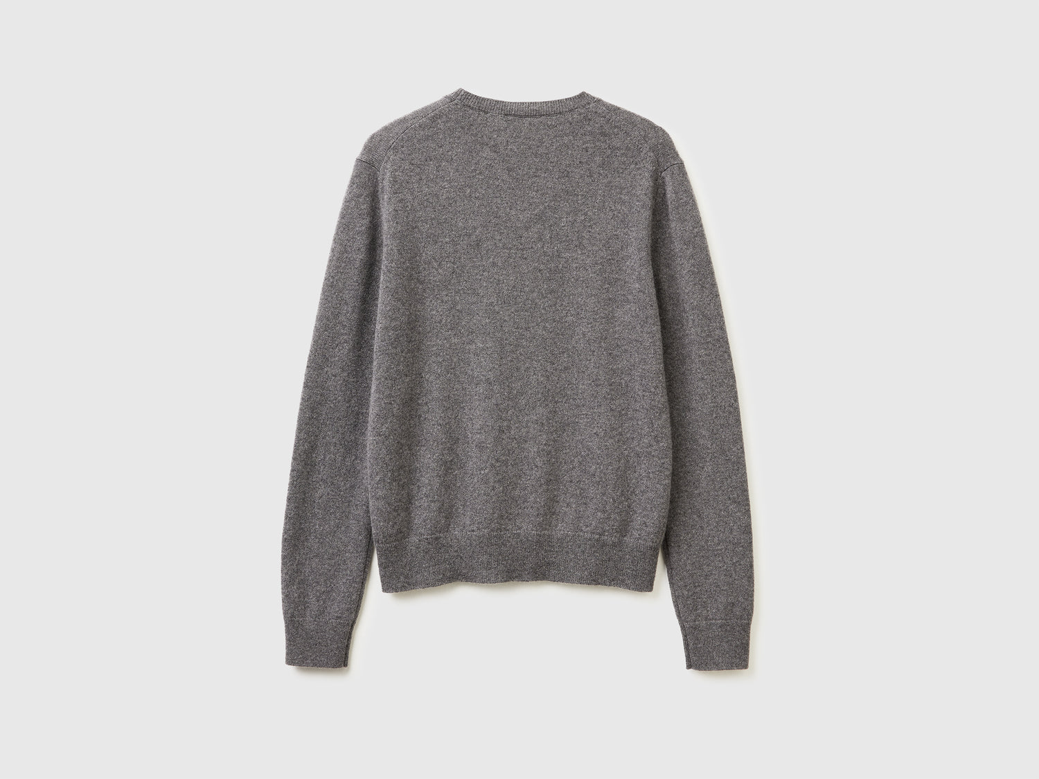 Maglioncino in puro cashmere da donna grigio scuro | Benetton Outlet