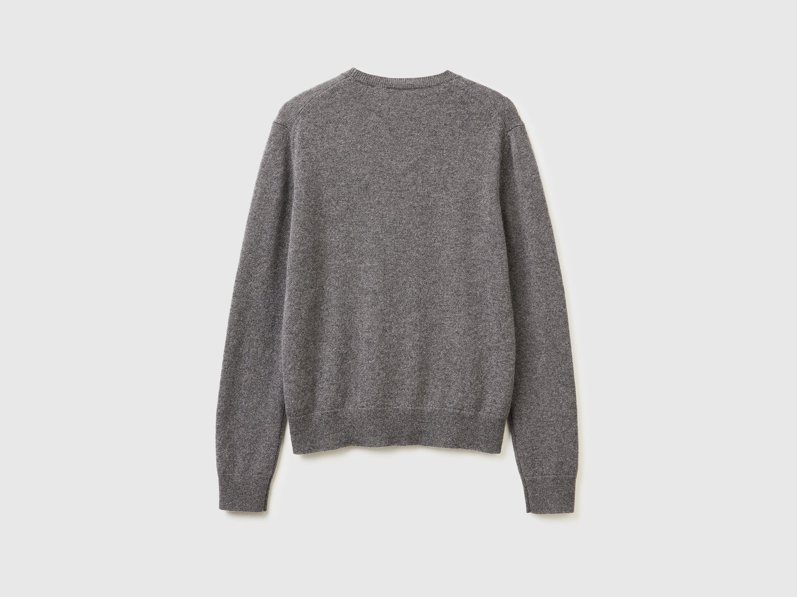 Maglioncino in puro cashmere da donna grigio scuro | Benetton Outlet