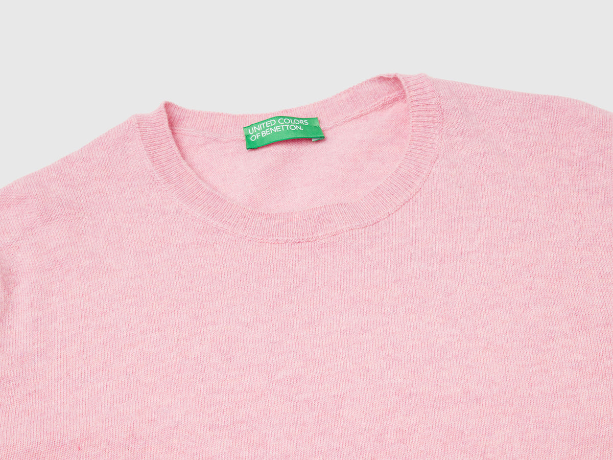 Maglia girocollo in lana Merino