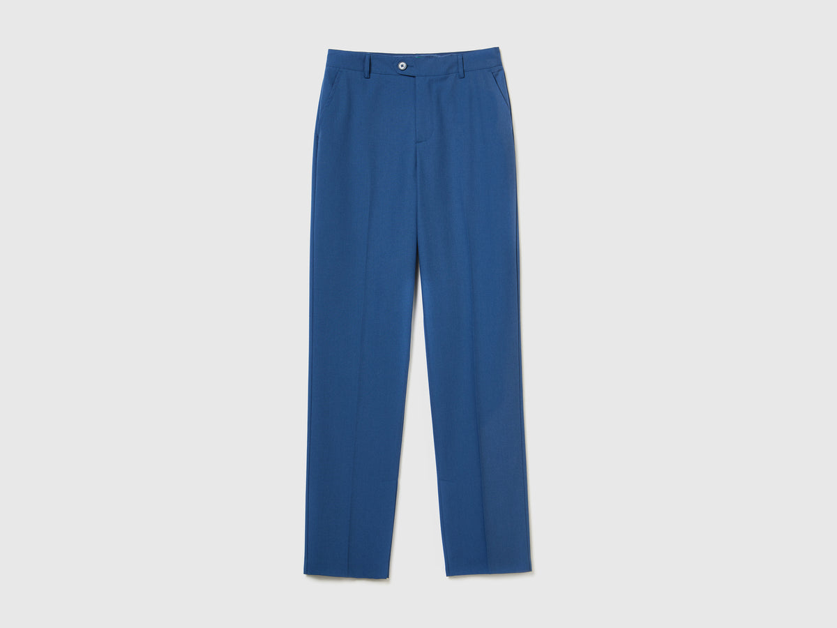 Pantaloni lunghi in misto viscosa