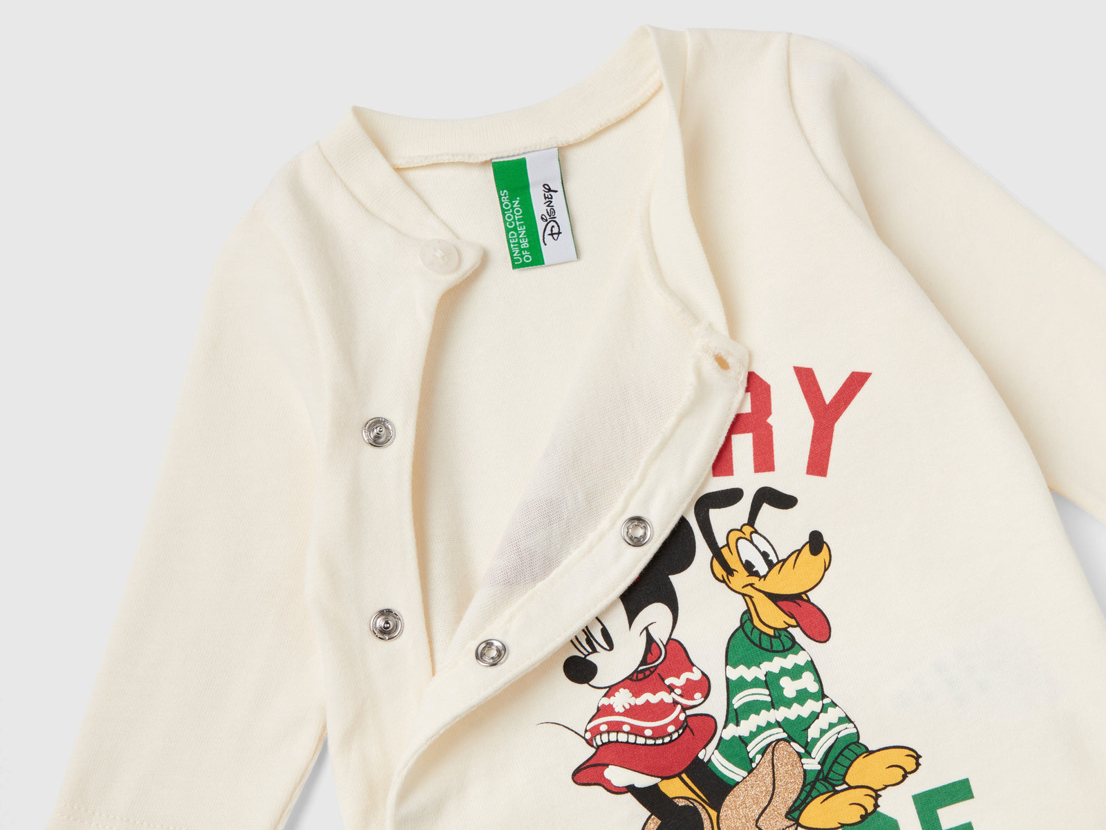Calda tutina ©Disney da neonato bianco panna 2 | Benetton Outlet