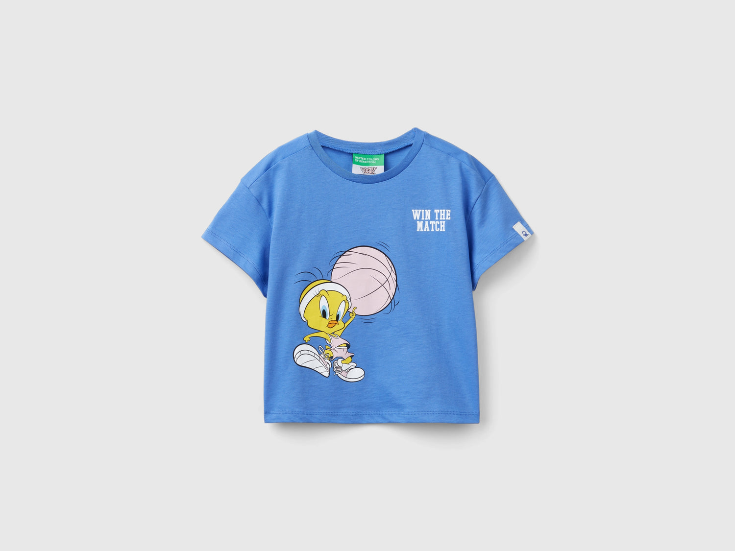 T-shirt manica corta ©Looney Tunes da bimba pervinca | Benetton Outlet
