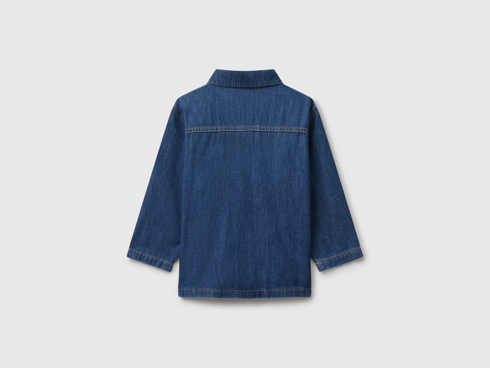 Camicia di jeans da bimbo blu 2 | Benetton Outlet
