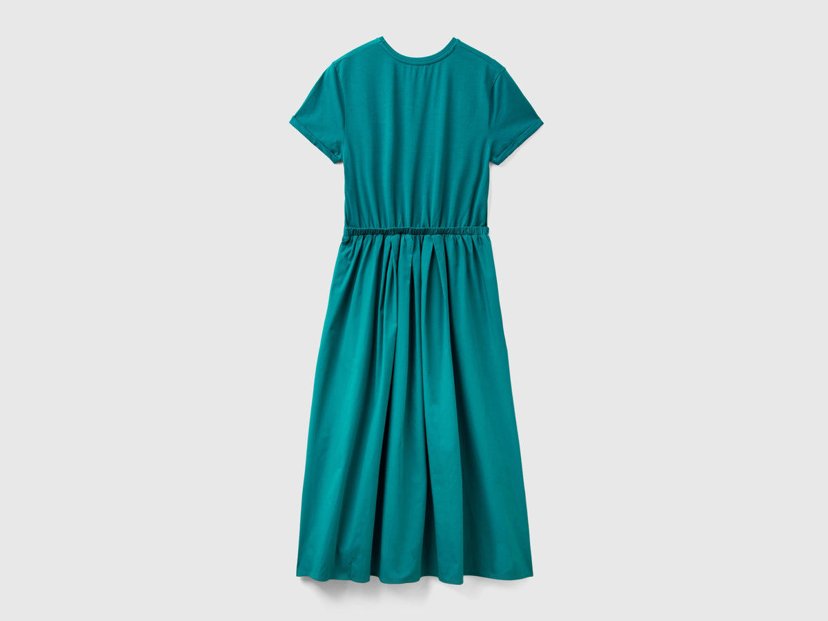 Vestito lungo in cotone