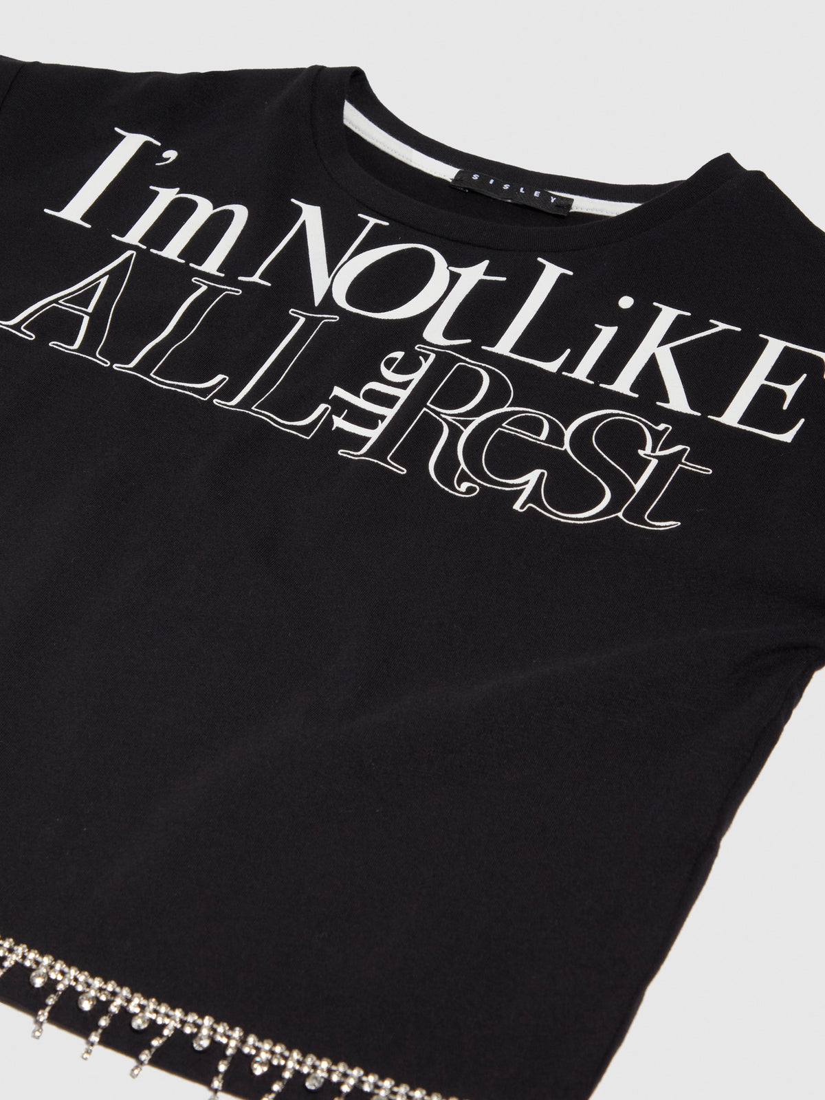 T-shirt con dettaglio gioiello