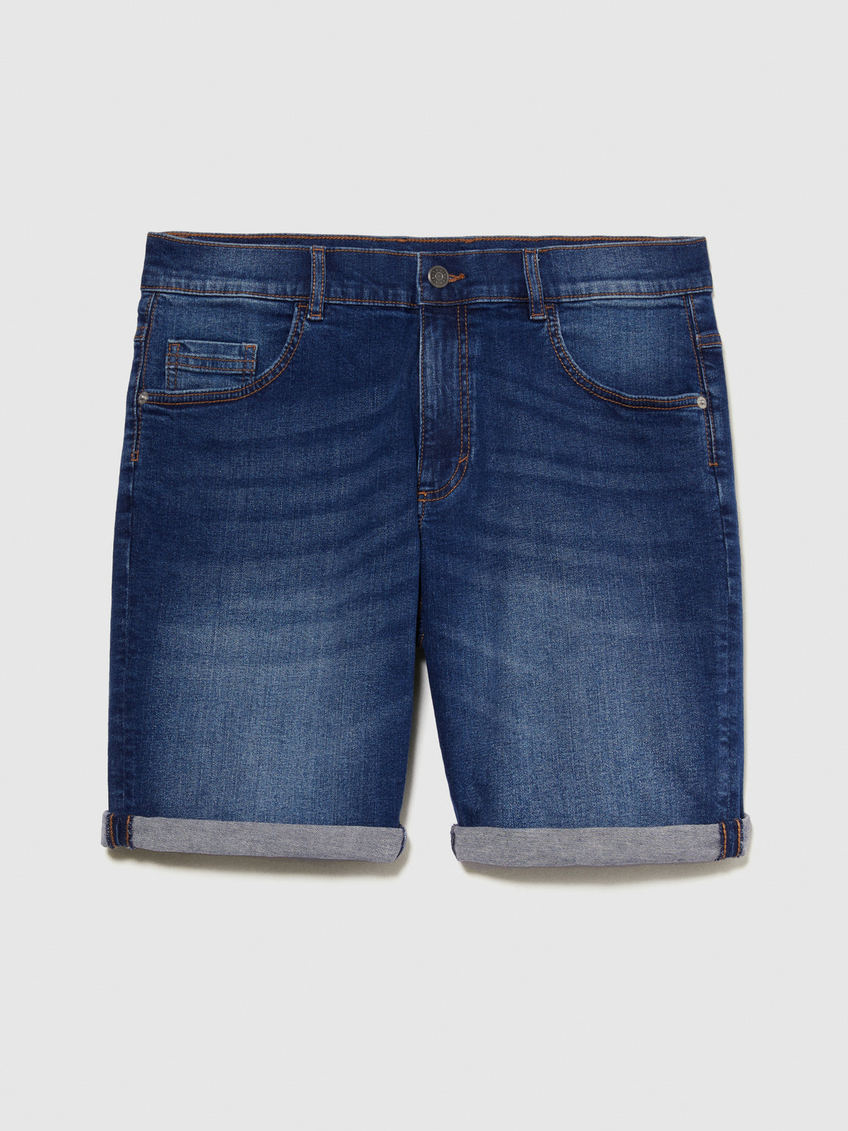 Bermuda di jeans slim comfort fit