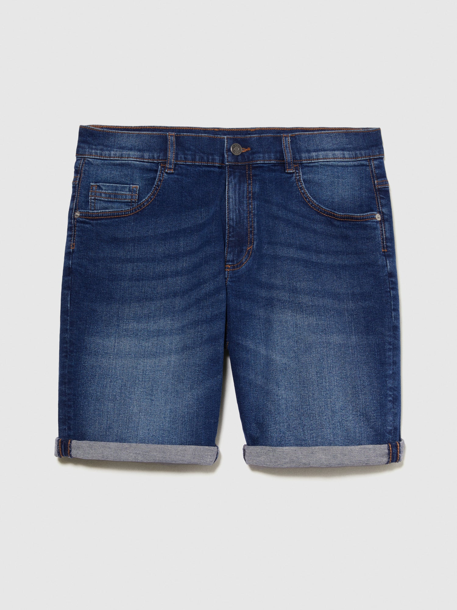 Bermuda di jeans slim comfort fit da uomo blu | Sisley Outlet
