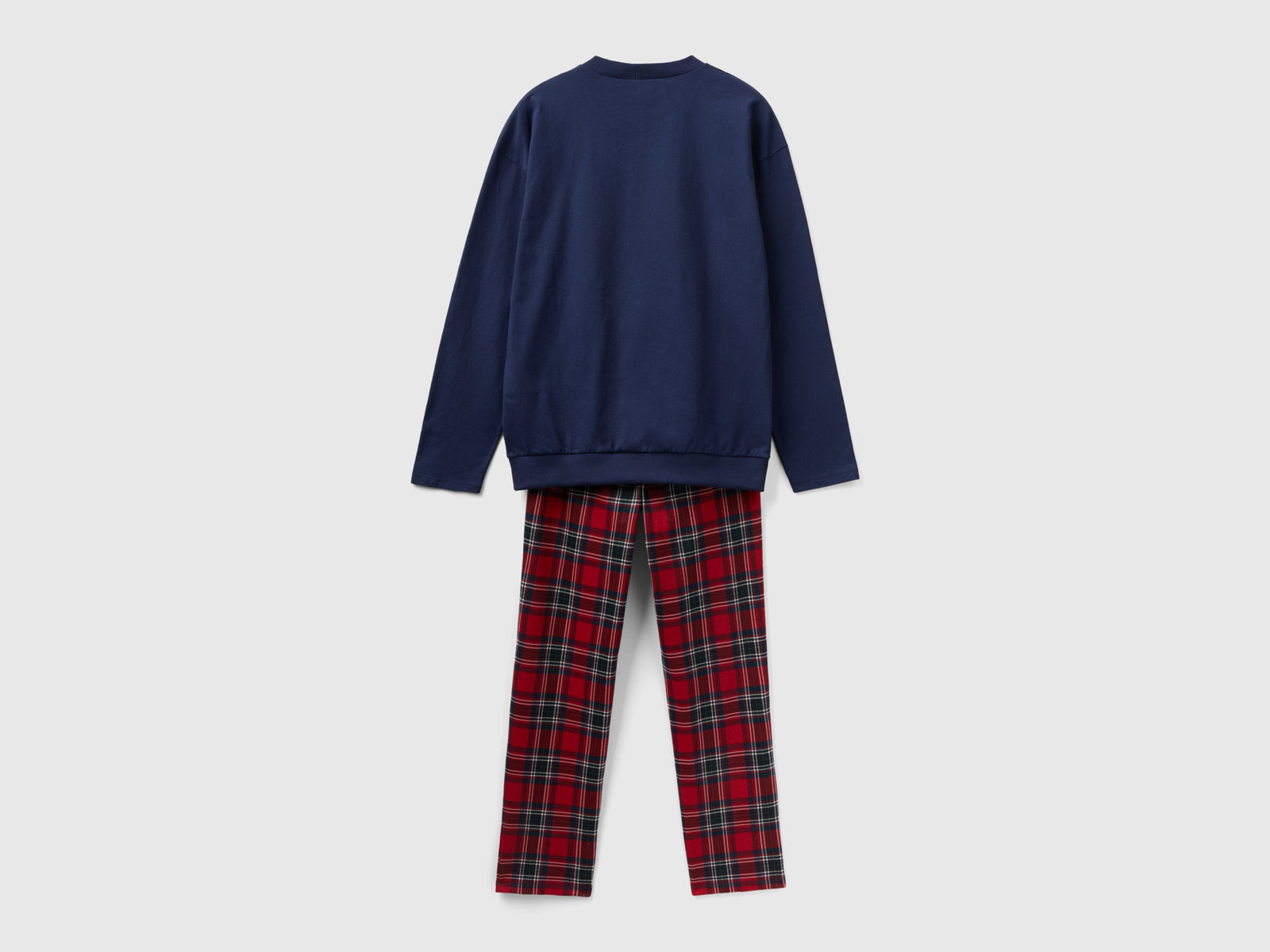 Pigiama con stampa Mickey Mouse luminescente da uomo blu scuro 2 | Benetton Outlet