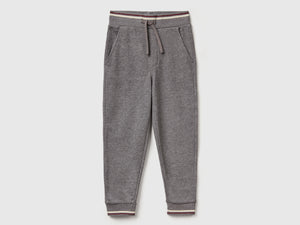 Pantaloni in felpa con gamba dritta