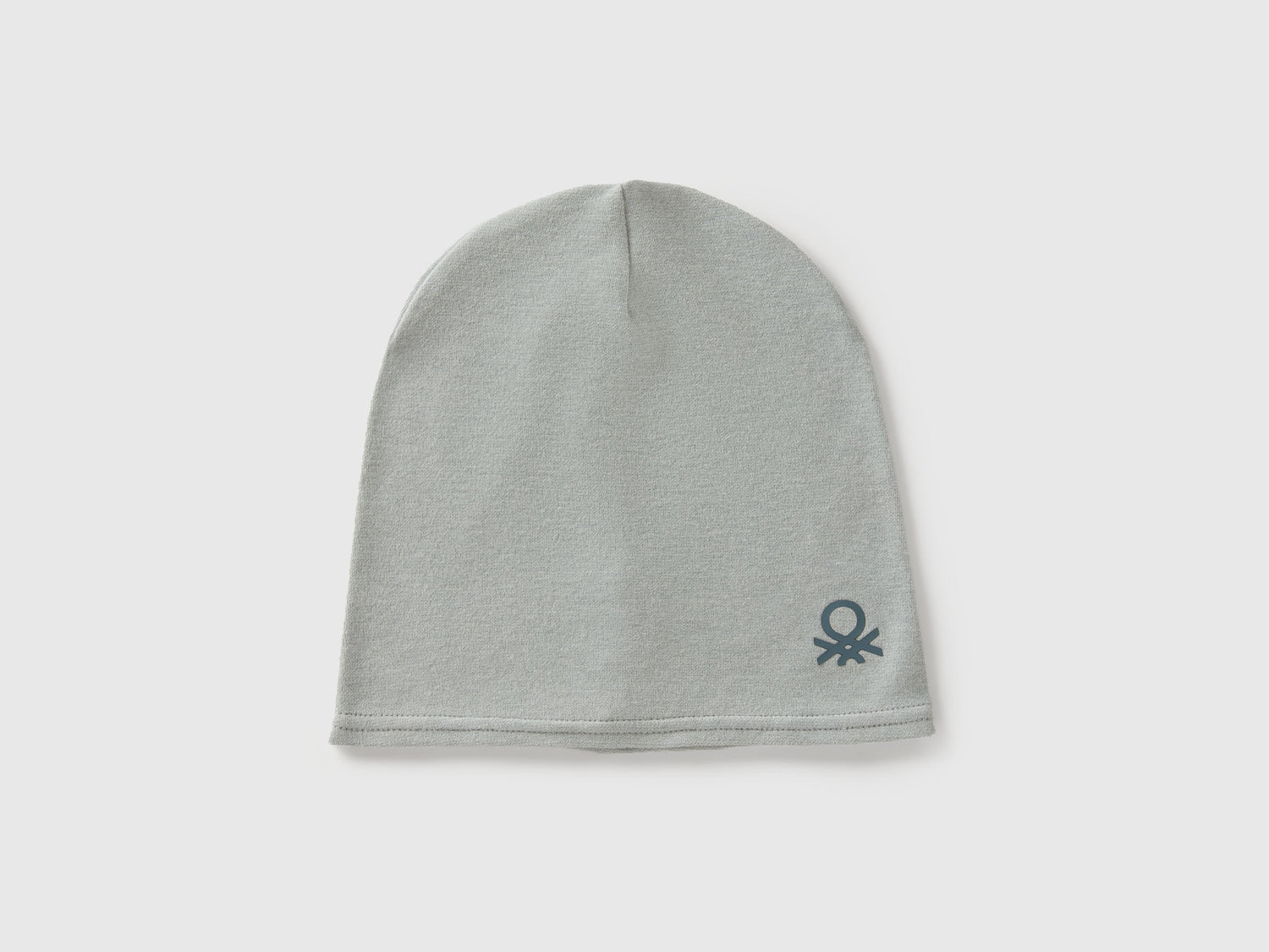 Cuffietta in cotone stretch da bimbo grigio | Benetton Outlet