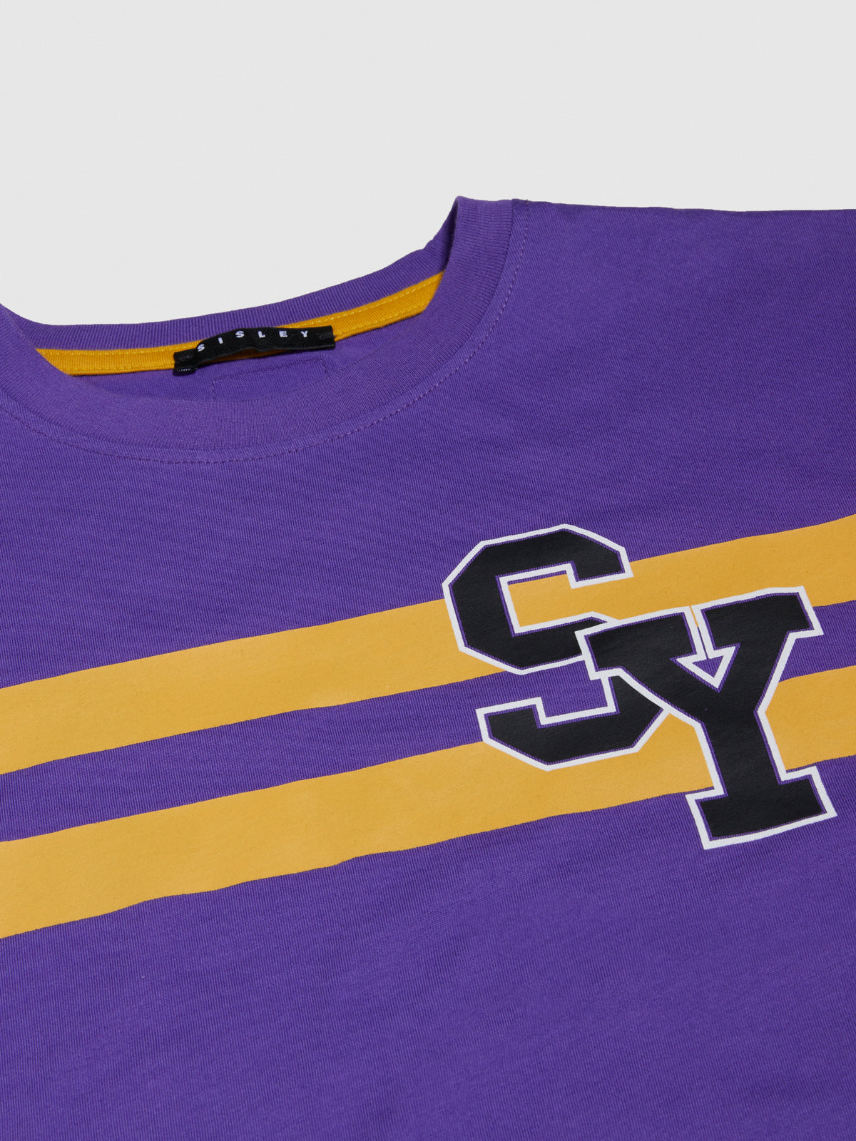 T-shirt over con stampa