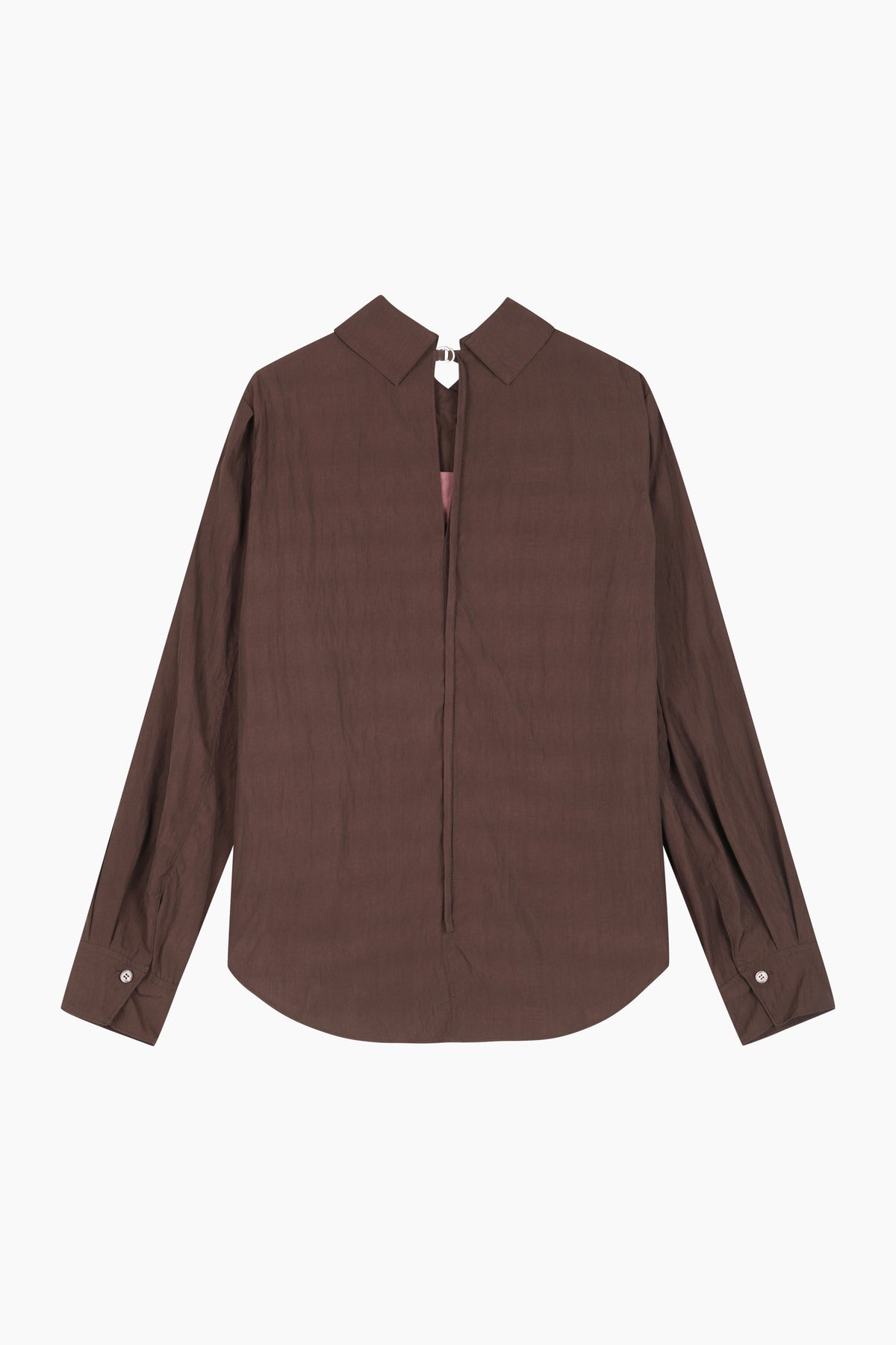 Camicia effetto crinkle