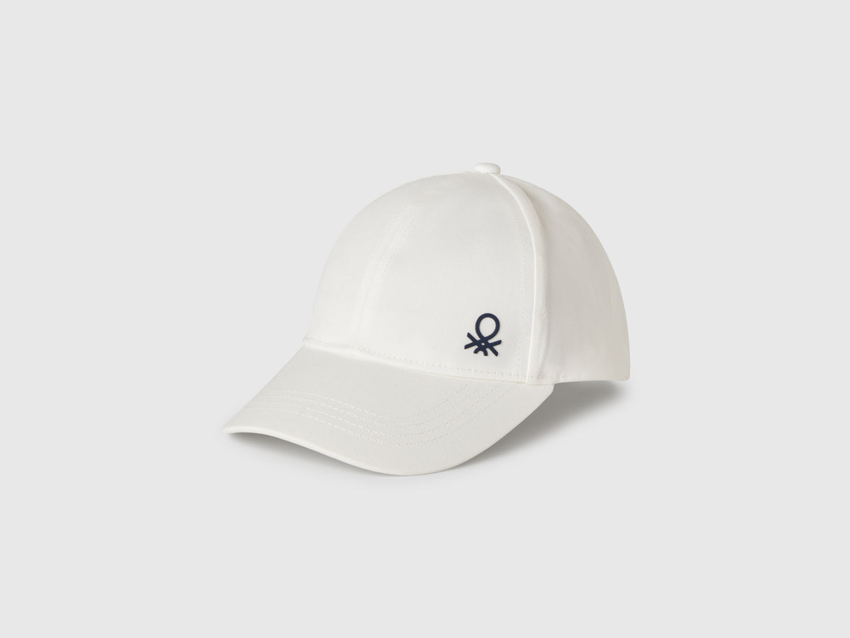 Cappellino in cotone con logo