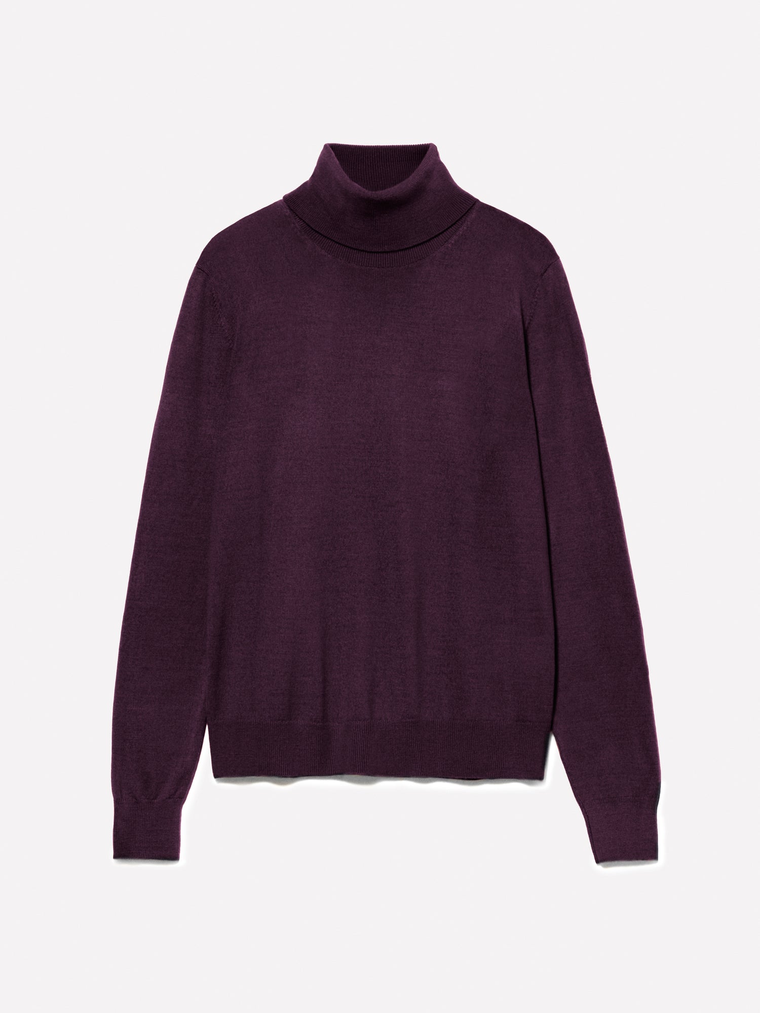 Dolcevita in misto lana da donna prugna | Sisley Outlet