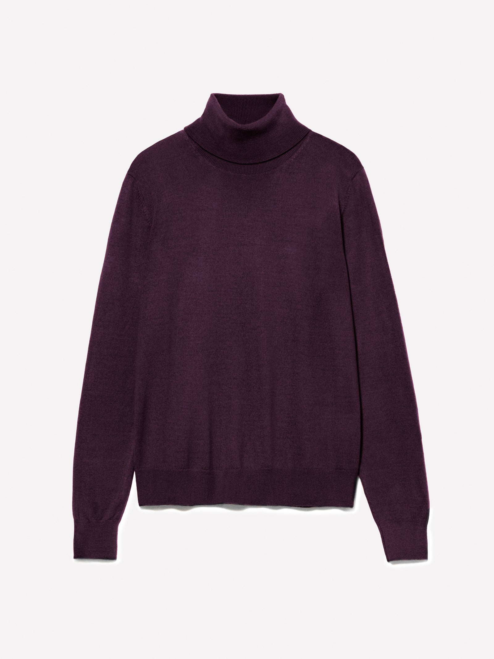 Dolcevita in misto lana da donna prugna | Sisley Outlet