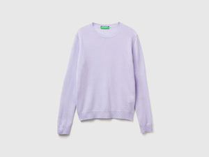 Maglia girocollo in lana Merino