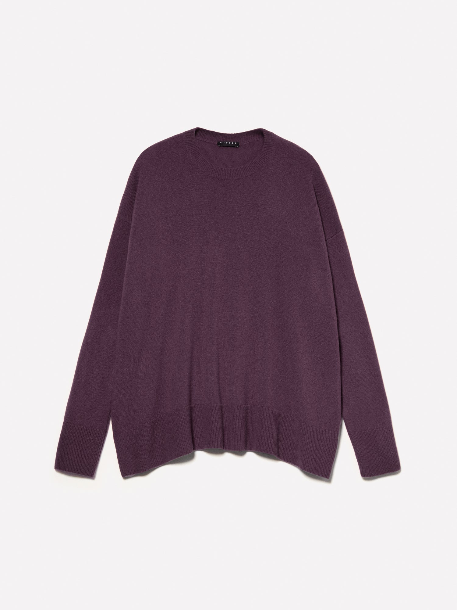 Maglia girocollo da donna prugna | Sisley Outlet