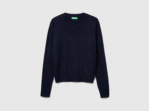 Maglione con scollo a V