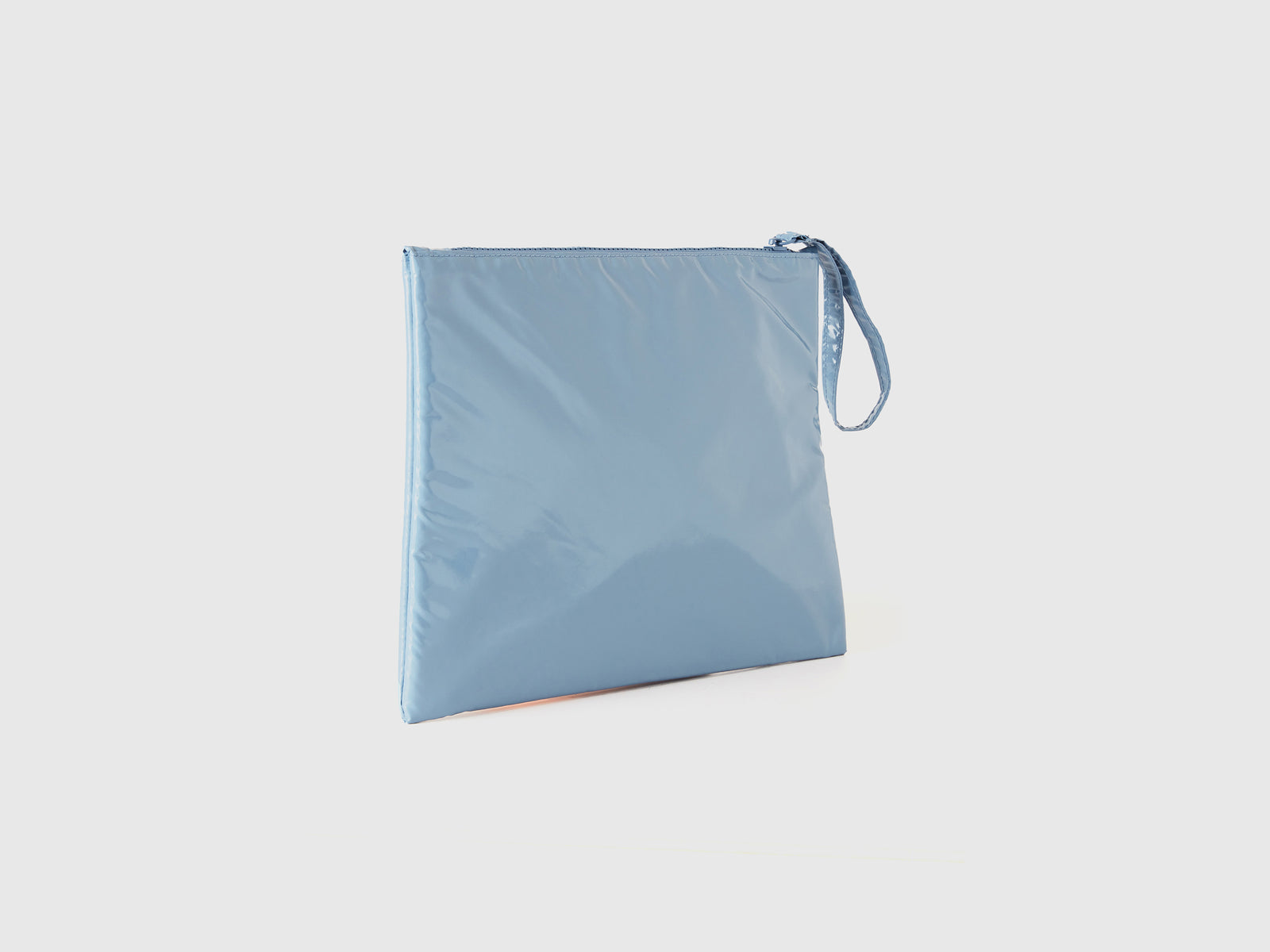 Busta grande con logo da uomo azzurro 2 | Multimarchio Outlet