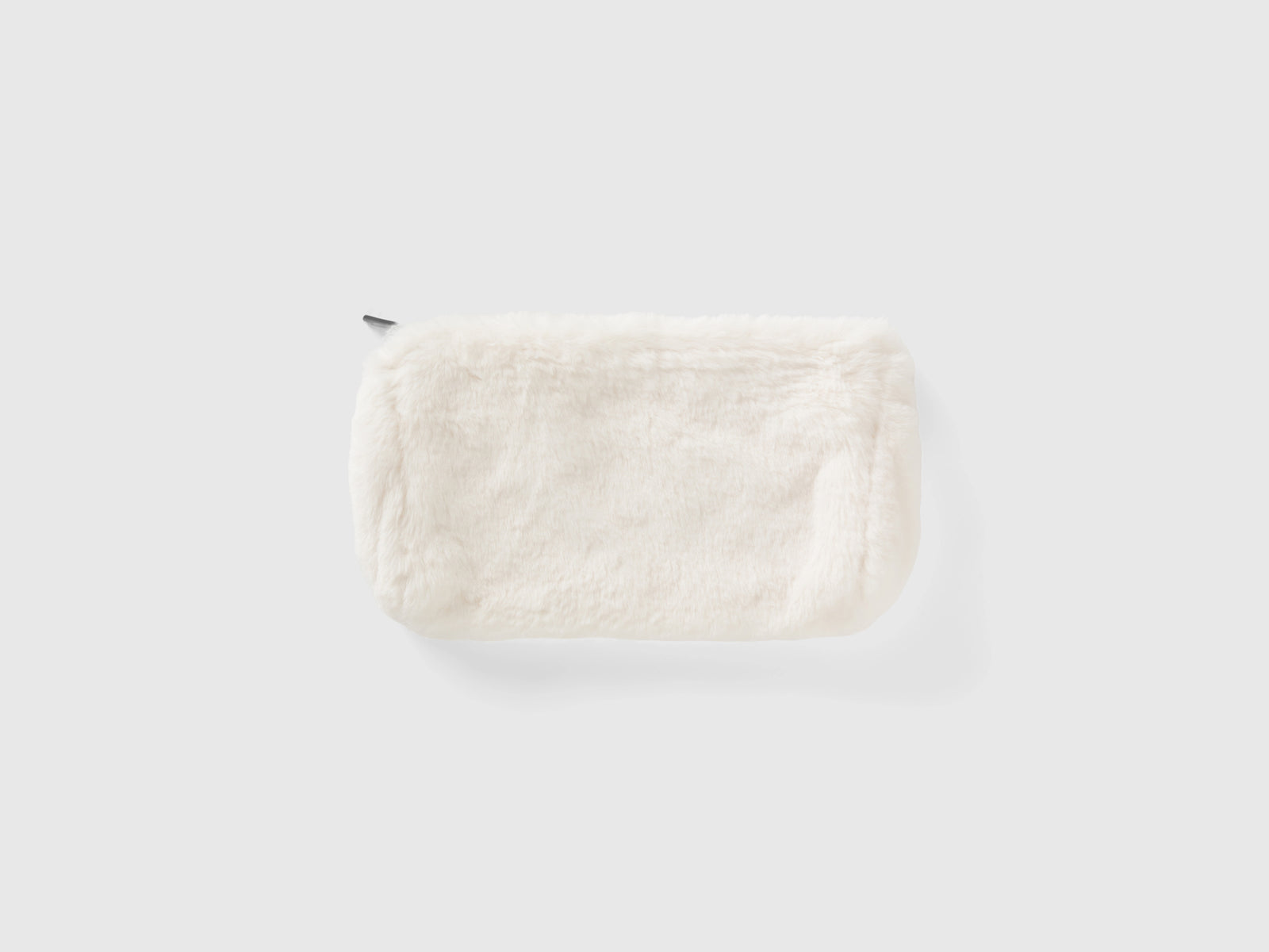 Beauty case in pelliccia sintetica da donna beige | Benetton Outlet