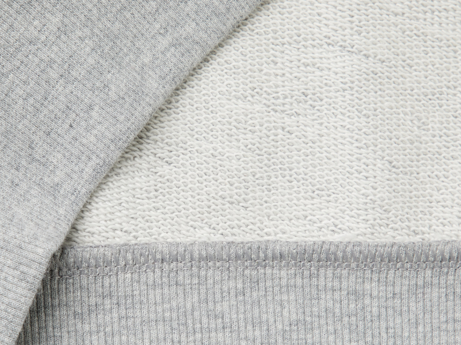 Felpa con stampa logo da bambino grigio chiaro 3 | Benetton Outlet
