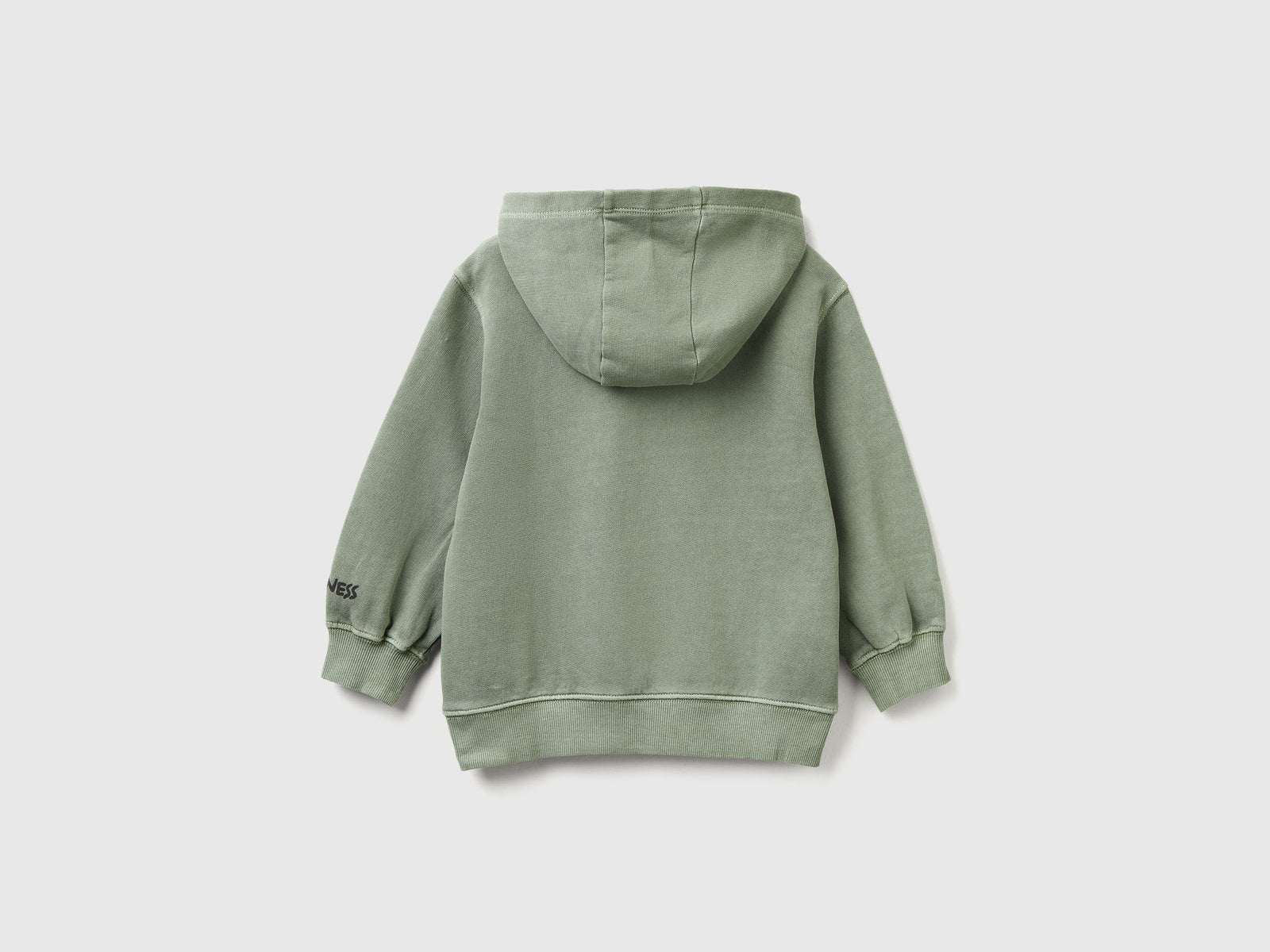 Felpa con stampa da bimbo grigio 2 | Benetton Outlet
