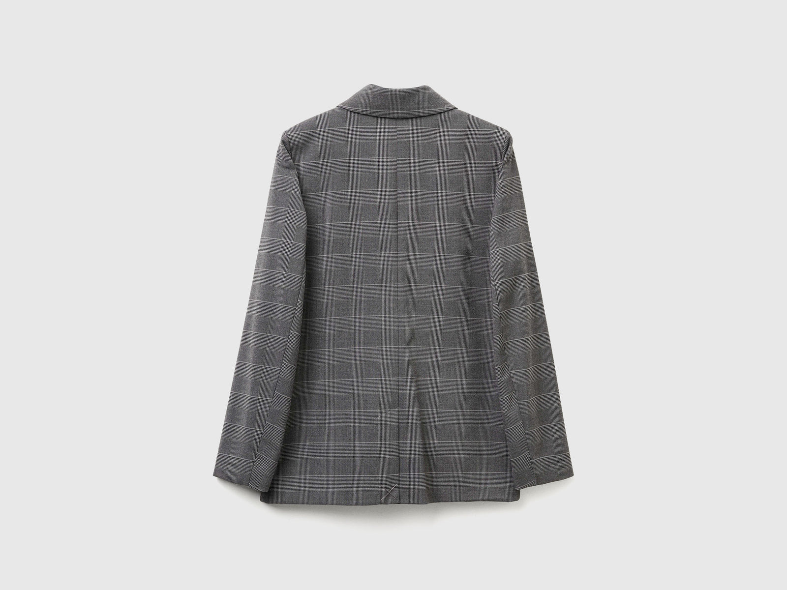 Blazer principe di Galles da donna grigio scuro 2 | Benetton Outlet
