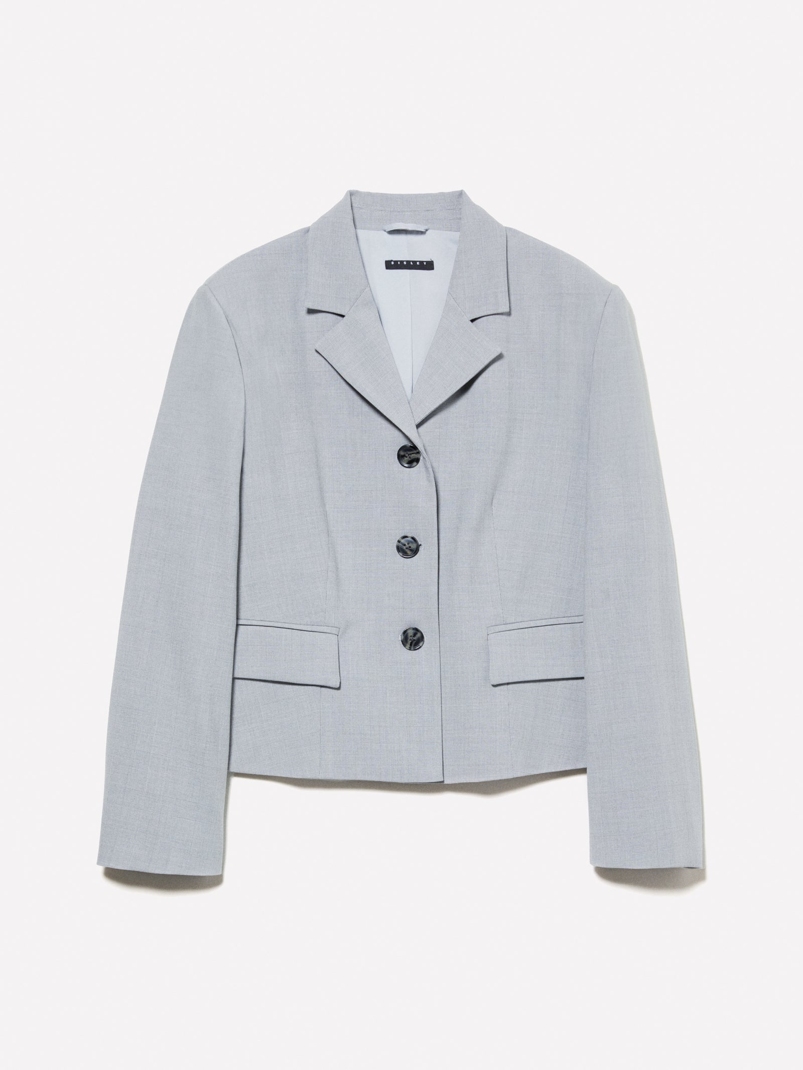 Giacca corta da donna grigio chiaro | Sisley Outlet