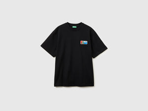T-shirt Benetton Formula con stampa dietro
