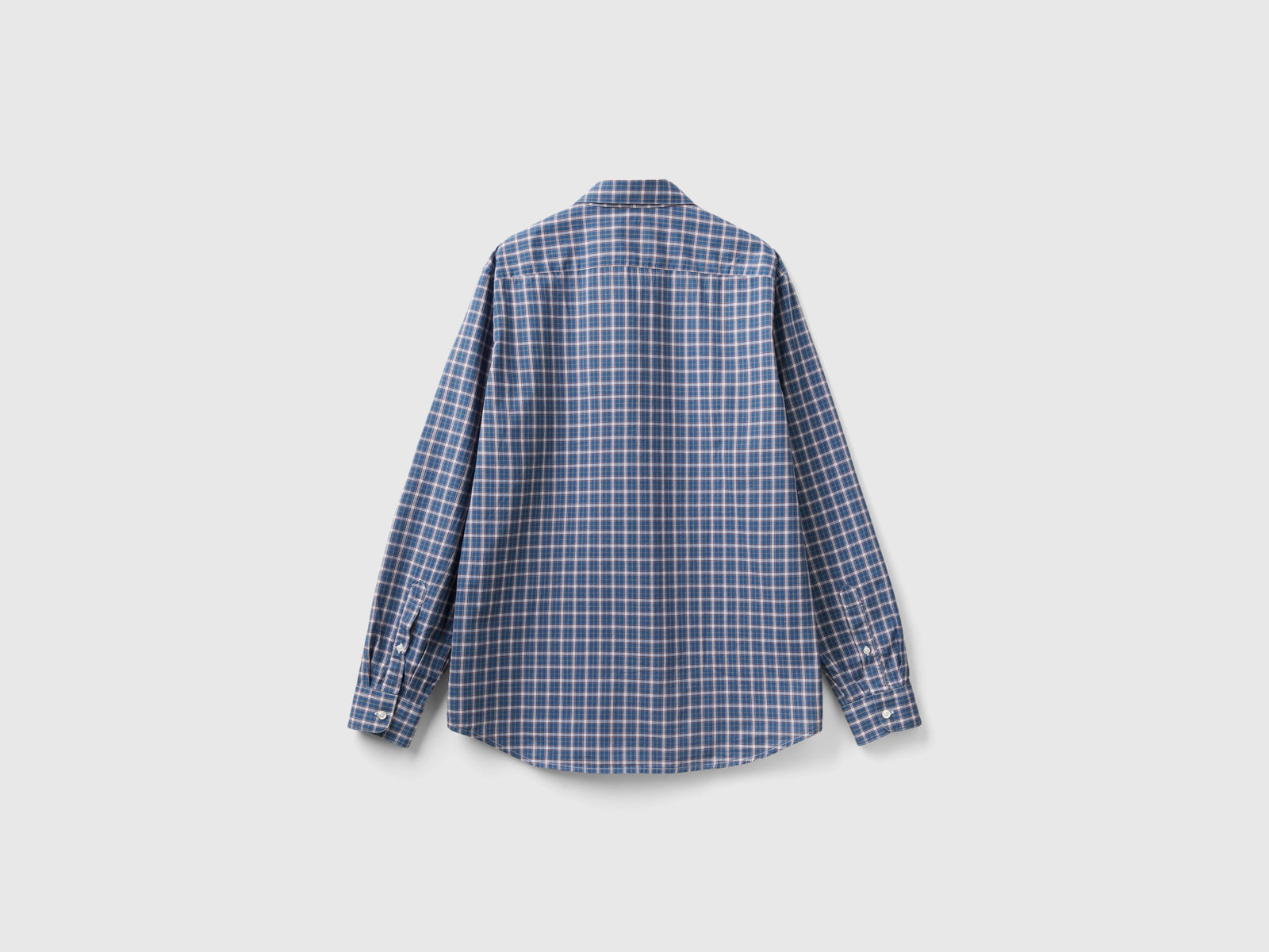 Camicia a quadri slim fit da uomo multi-color 2 | Benetton Outlet