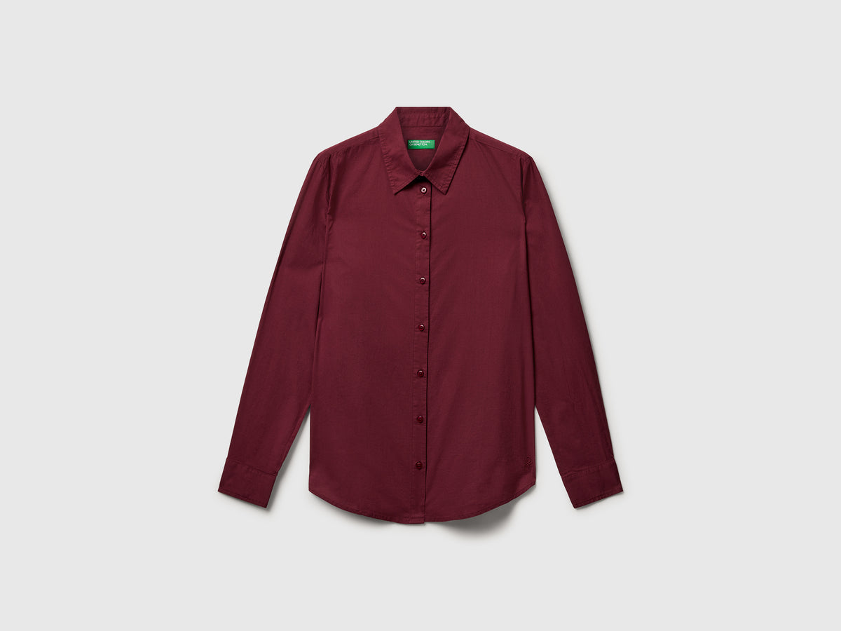 Camicia regular fit in cotone leggero