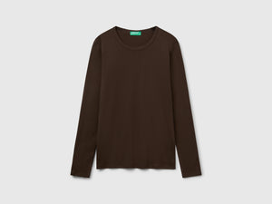 T-shirt manica lunga 100% cotone