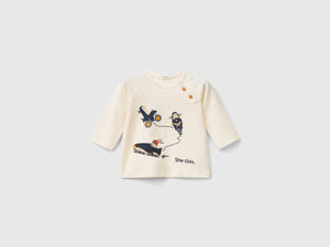 T-shirt con stampa animaletti