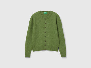 Cardigan in pura lana Shetland