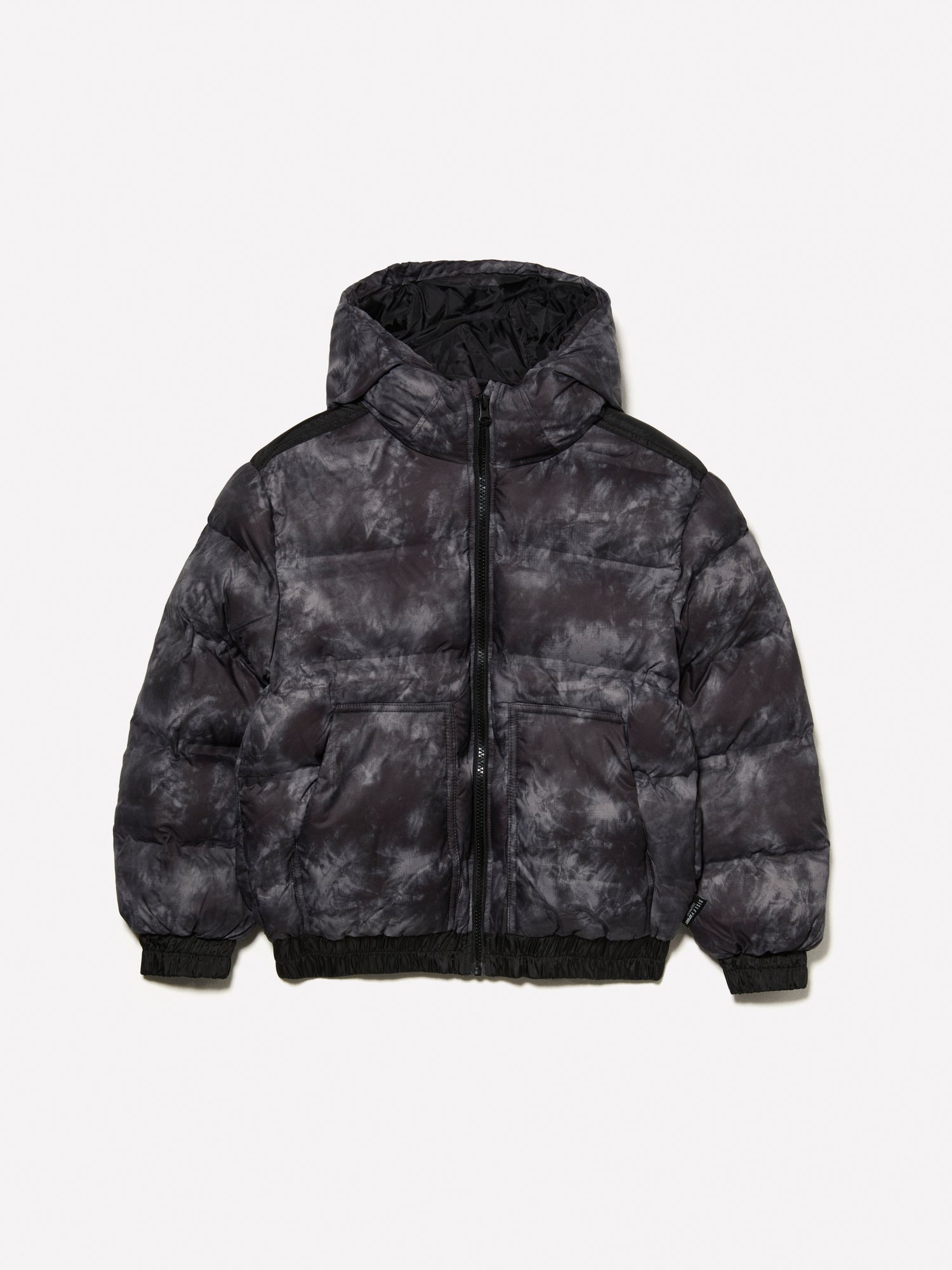 Giubbotto imbottito effetto sfumato da bambino grigio scuro | Sisley young Outlet