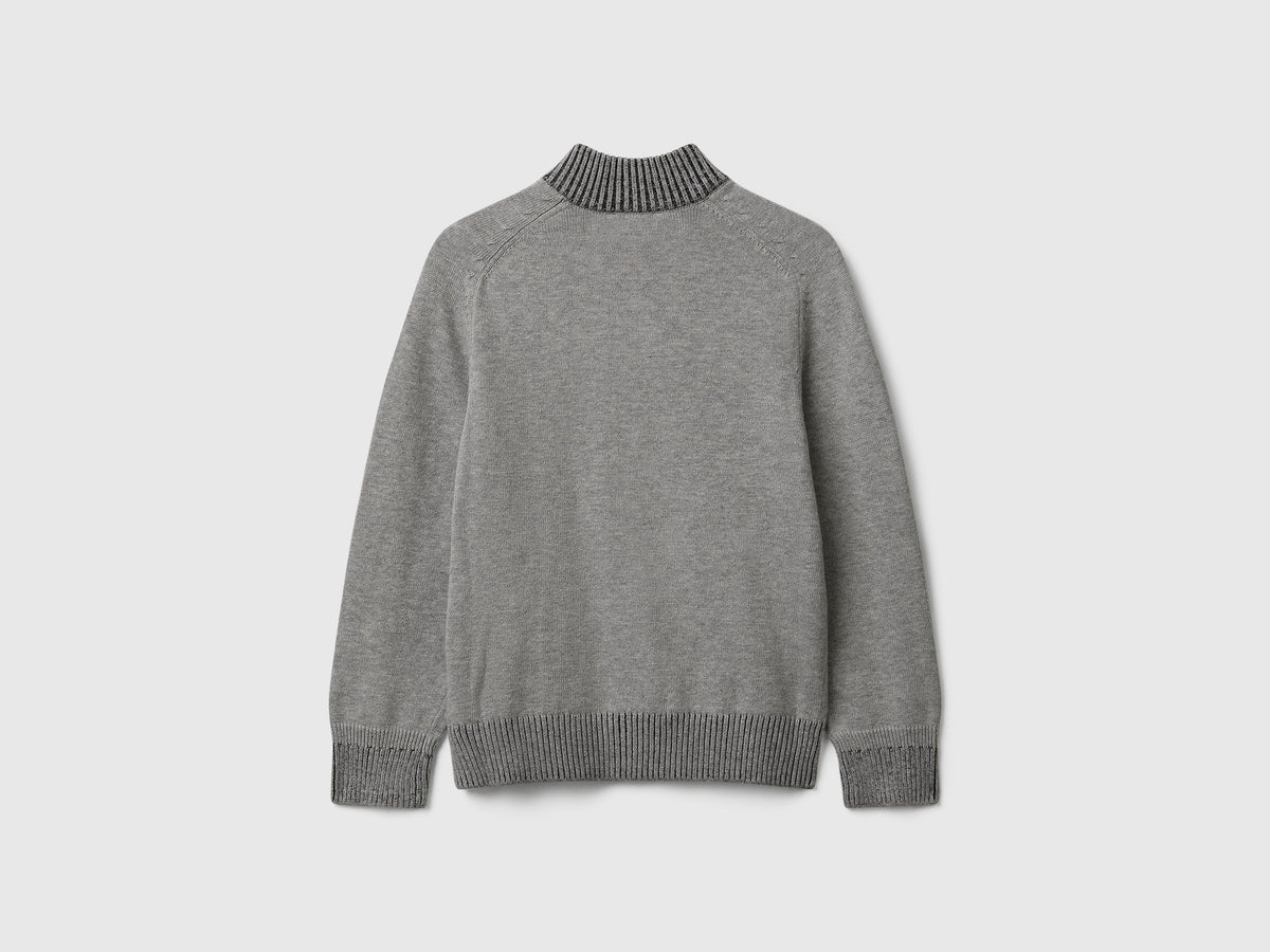Maglia con zip