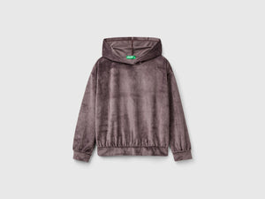Sudadera de chenilla con capucha