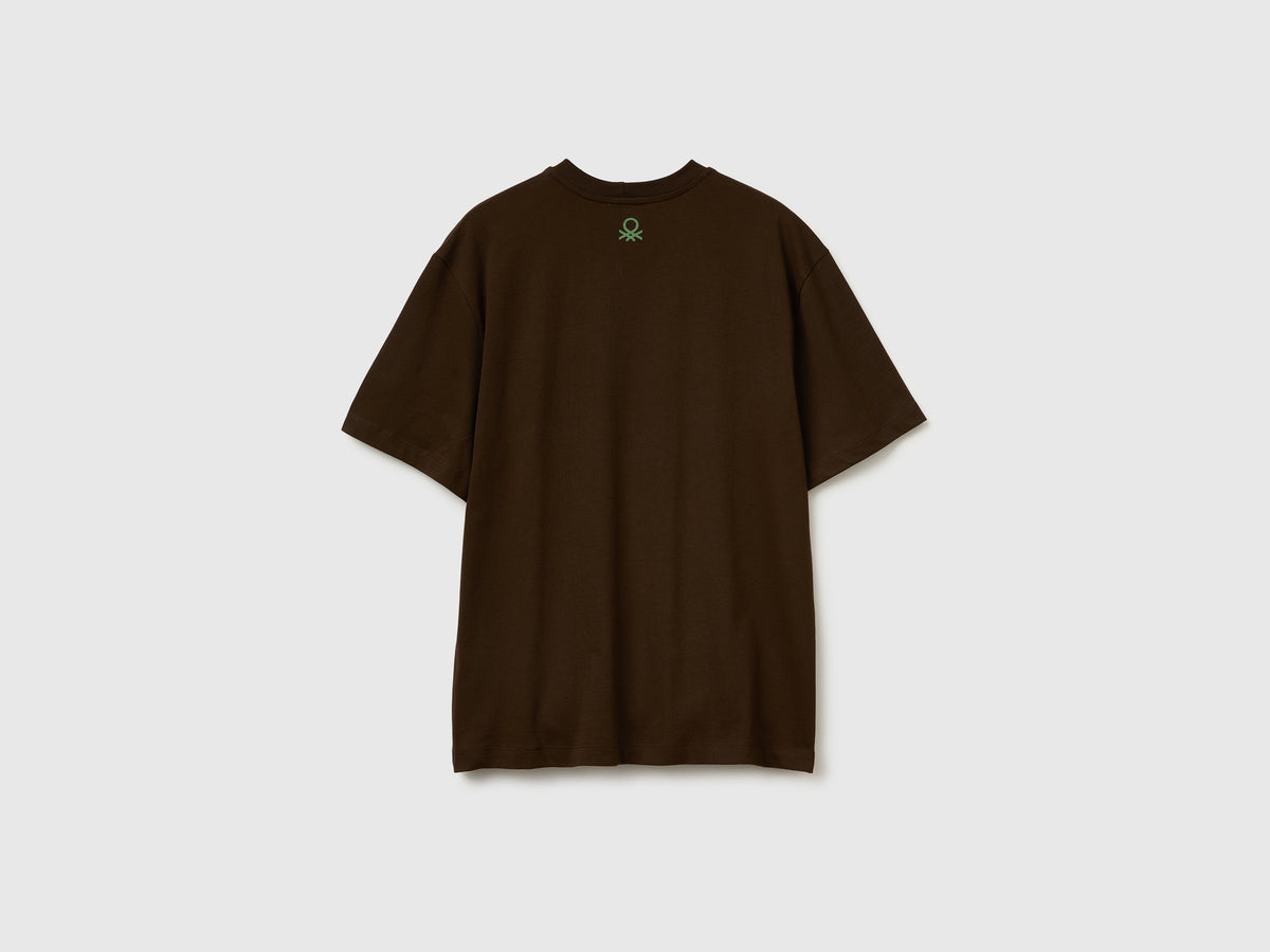 T-shirt over fit con stampa