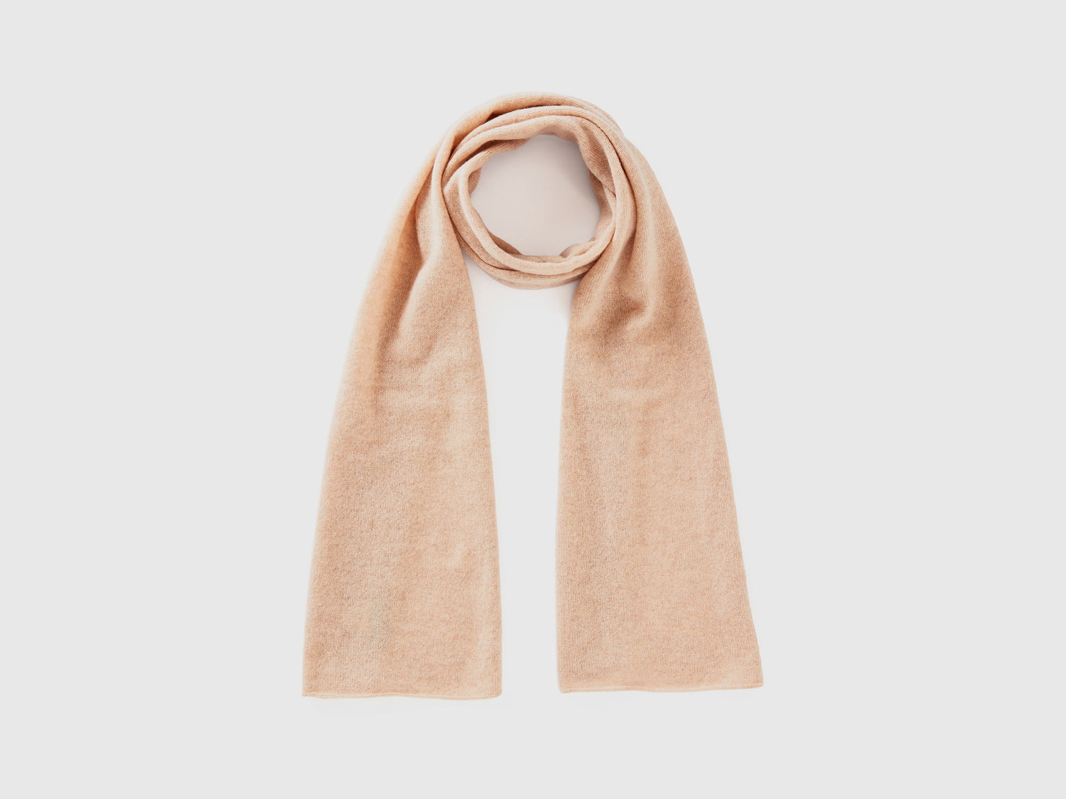 Sciarpa in puro cashmere da donna beige | Benetton Outlet
