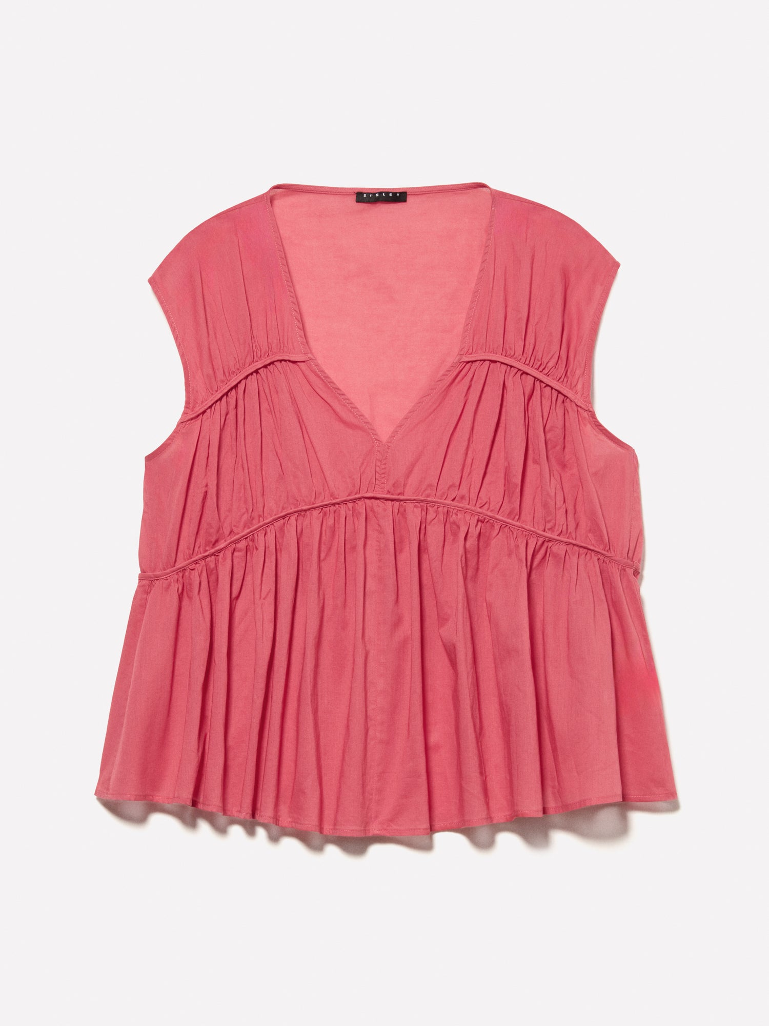 Top con arriccio da donna fard | Sisley Outlet