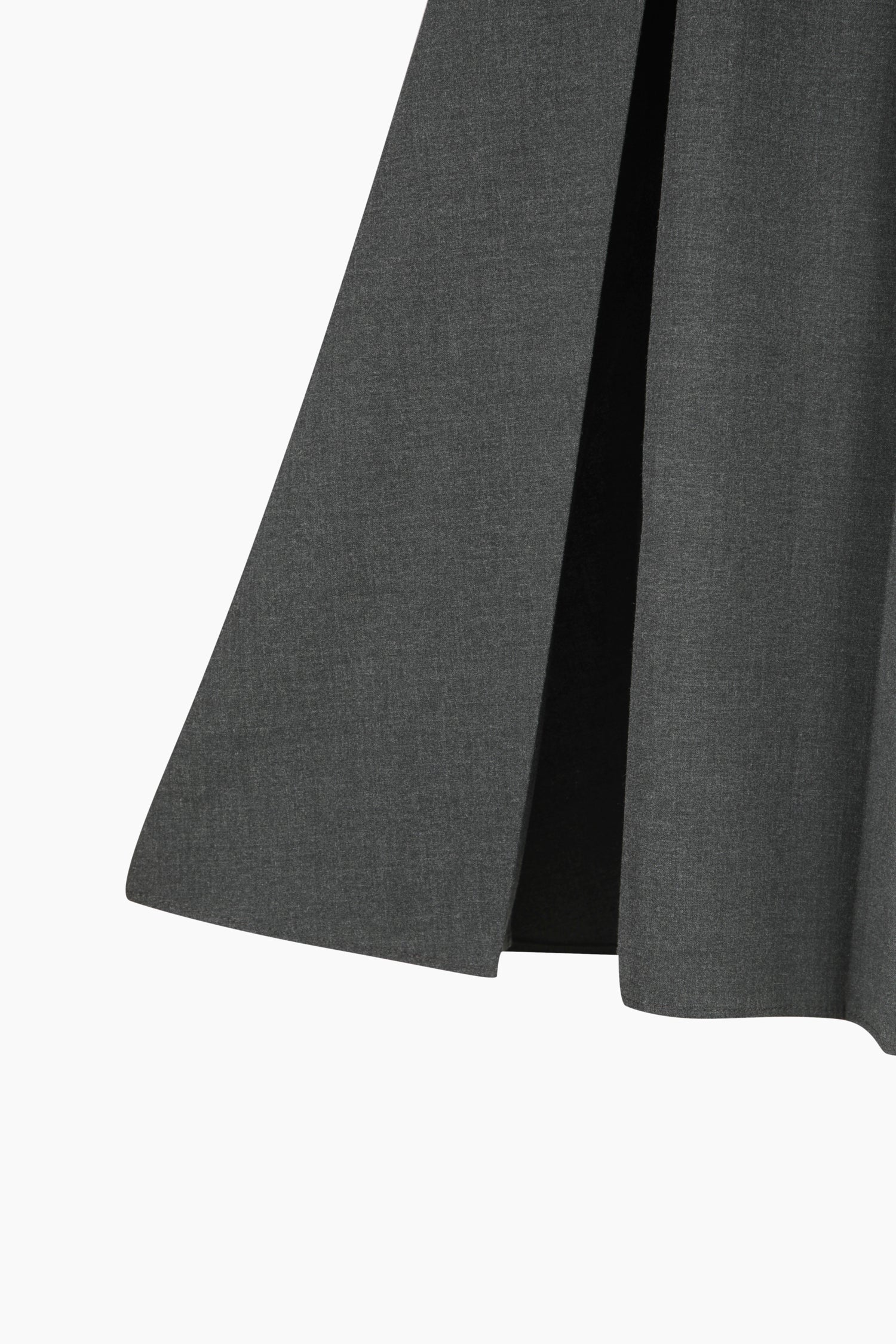 Maxi gonna con pieghe da donna grigio chiaro 4 | Sisley Outlet
