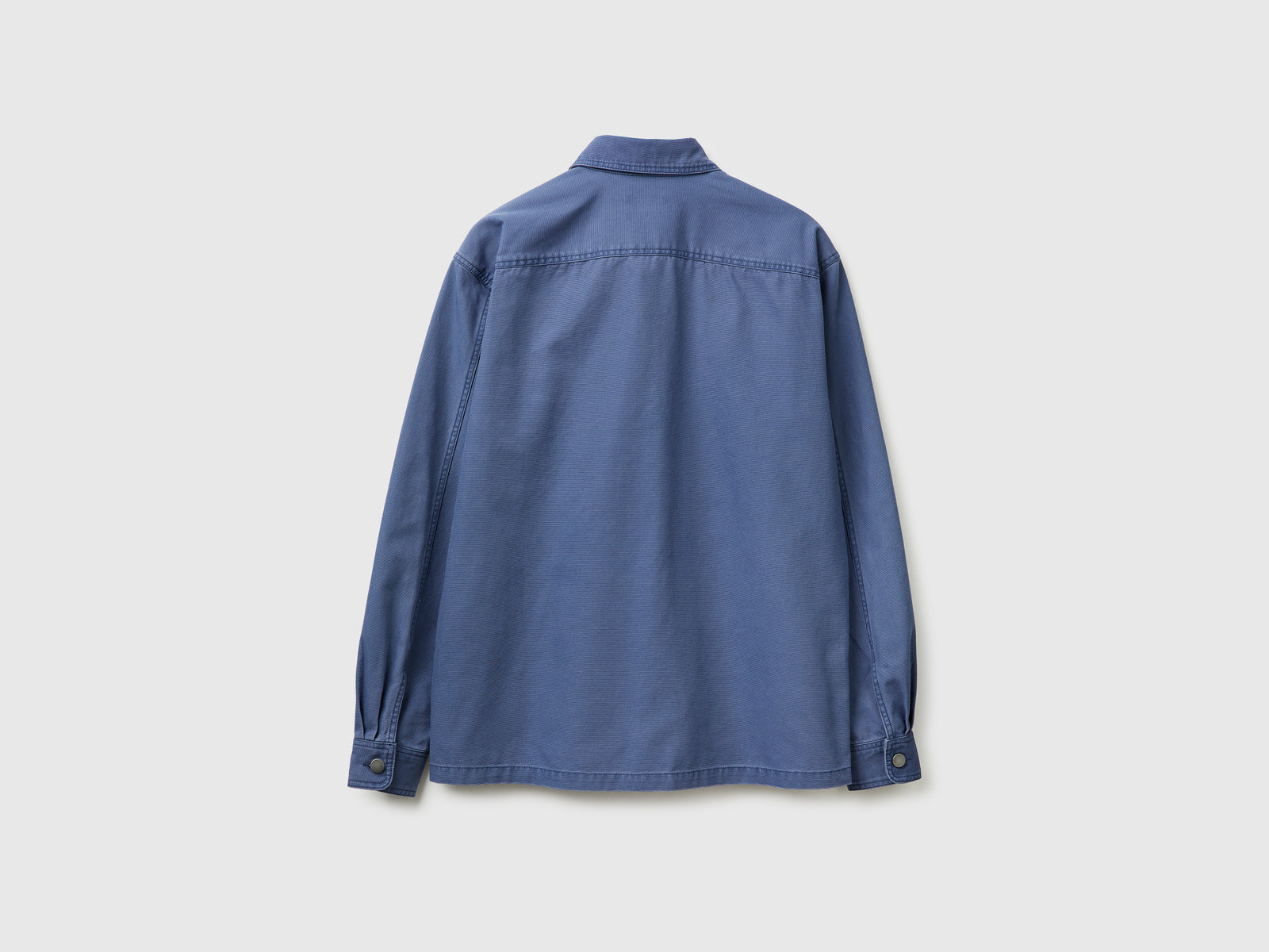 Overshirt in puro cotone da uomo avio 2 | Benetton Outlet
